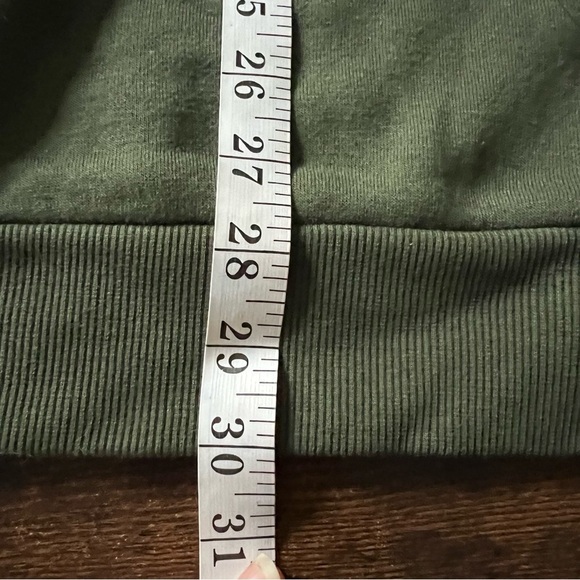 Guess Olive Green Men’s Crew Neck Cotton Blend Sweatshirt Sweater Size XL NWT - Picture 8 of 10